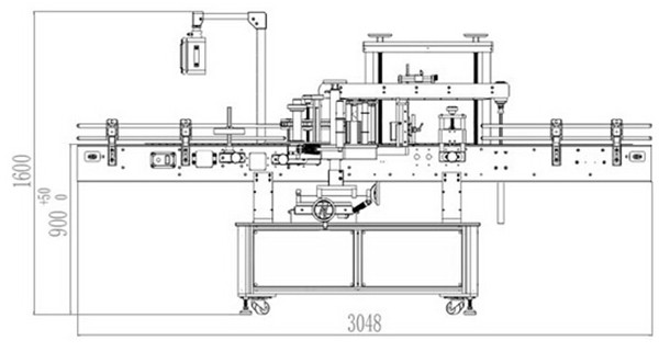 Automatic Front And Back Double Sided Labeling Machine Details