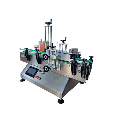 Auto Wholesale Oil Bottle Cans Sticker Labeling Machine