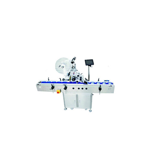 semi auto two sides labeling machine best price oval flat... - YouTube