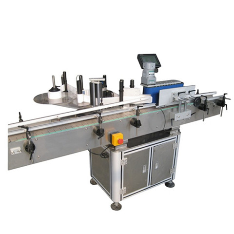 Sticker Labeling Machine With Date Code Printer