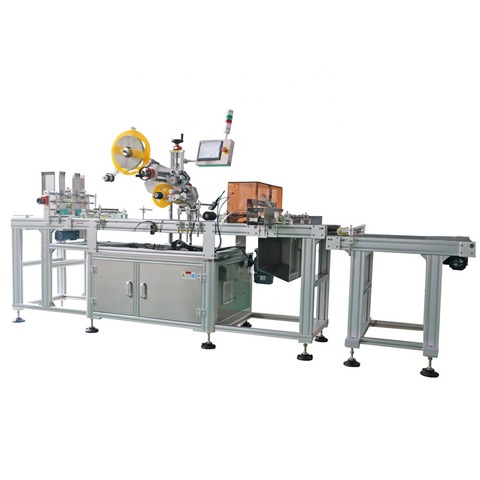 Professional Box Carton Labeling Machine For Corner Sealing