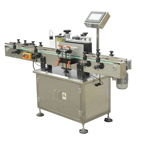 Adhesive Sticker Automatic Adhesive Pail Labeling Machine