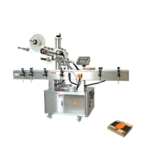 Automatic round bottles labeling machine By Shanghai Cosmos...