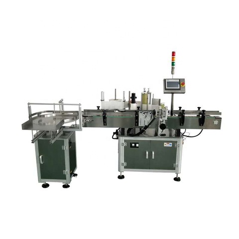 China Oil Bottles Fix Position Labeling Machine