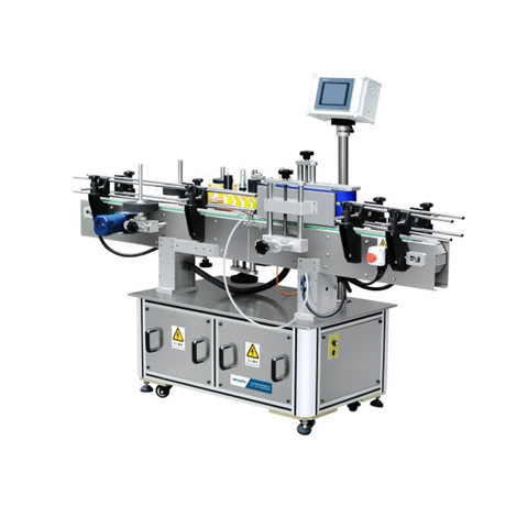 Adhesive Sticker Labeling Machine For Square Bottle