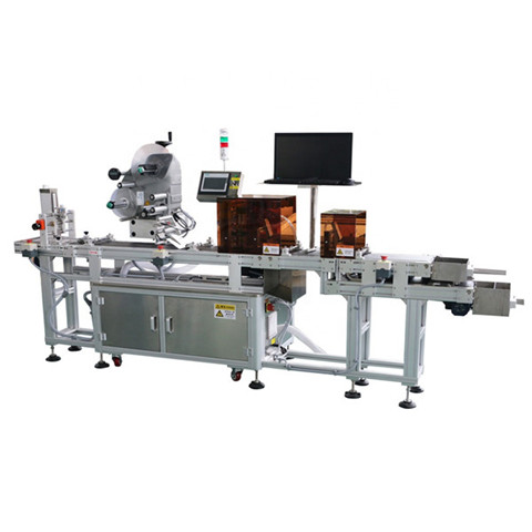 Automatic Self Adhesive Canned Tuna Labeling Machine Bottles