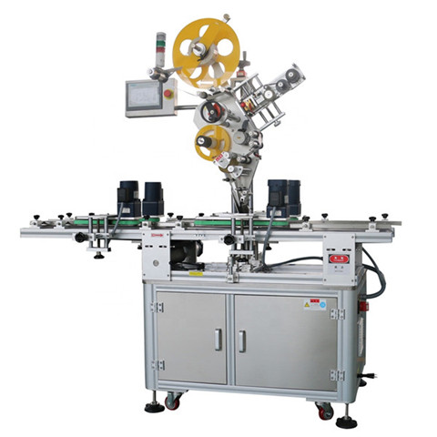 Flat Oil Bottle Labeling Machine