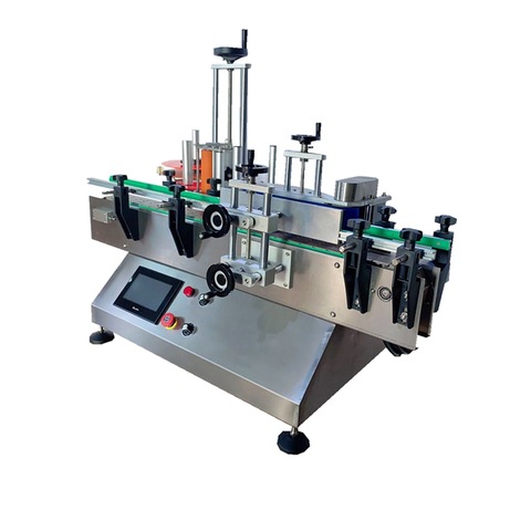 Sticker Labeling Machine For Plastic Flat Bottle