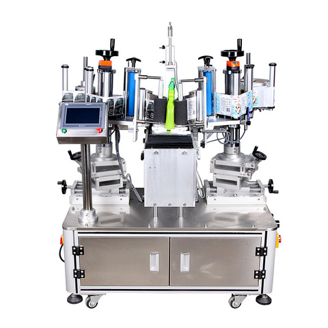 Bottom Labeling Machine With Feeder