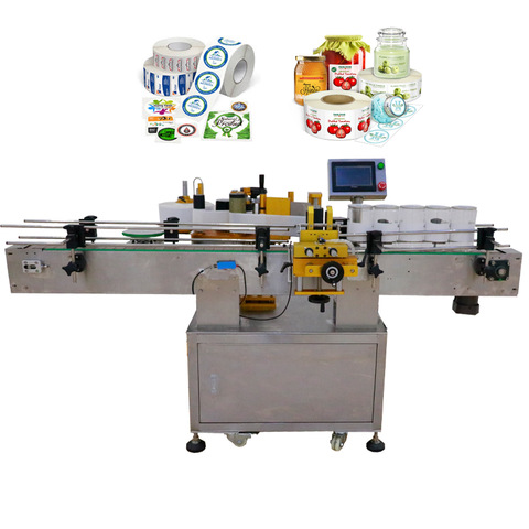 Horizontal syringe labeling machine fully automatic pharmaceutical...