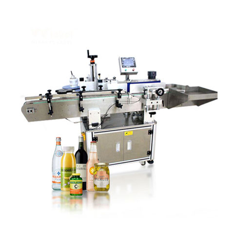 Front And Back Label Stick Machine