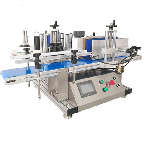 Juice Glass Bottle Labeling Machine For Sticker Label