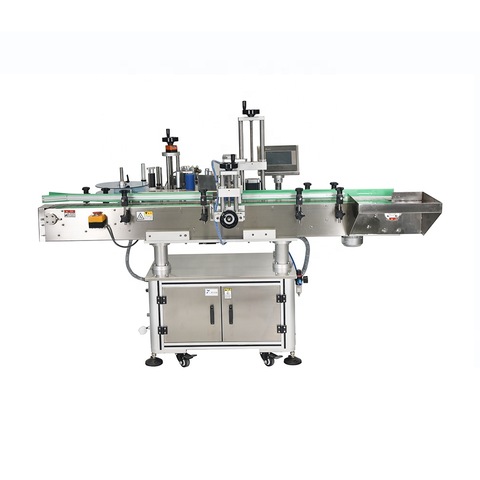 China Factory Automatic Vertical Round Bottle Labeling Machine