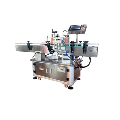 Manufacturer Round Food Cans Sticker Labeling Machine