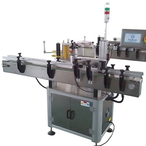 Automatic Label Applicator For Empty Sachet Bags