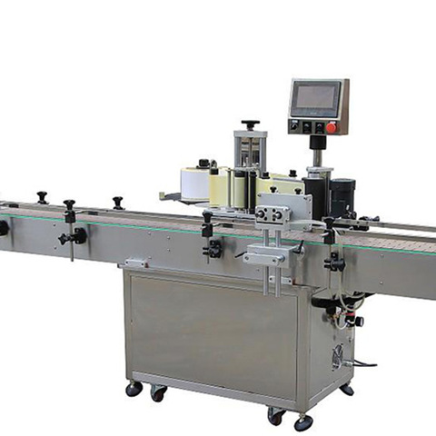 Double Side Sticker Labelling Machine For Oval Bottle
