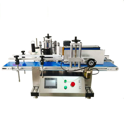 square bottle labeling machine, semi automatic square bottle...