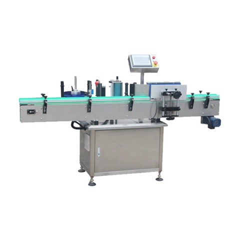 Linear Automatic Bottle Labeling Machine