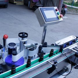 Automatic Vertical Round Bottle Sticker Labeling Machine Details